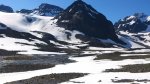 Glaciär i Kebnekaise