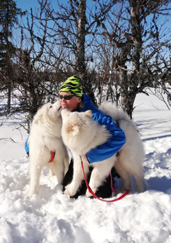 Skidtur i Lofsdalen med Hilton och Borga