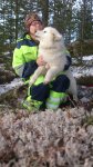 Jag och Tarisha en mysstund i skogen