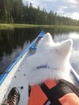 Jinja på en kanottur