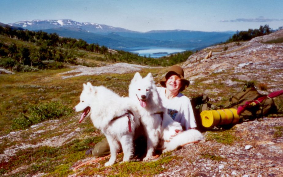 Diana fjällvandring med Marjsenka och Birka