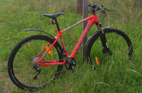 Härliga cykelturer med min nya mountainbike