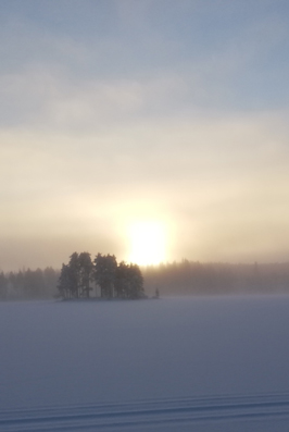 Soldis en vinterdag